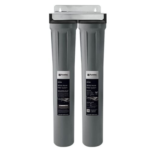 Puretec WH2200 Whole House Slimline Twin System, 20 Inch