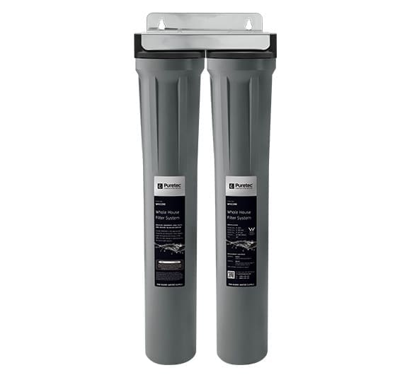 Puretec WH2200 Whole House Slimline Twin System, 20 Inch Puretec WH2200 Whole House Slimline Twin System, 20 Inch