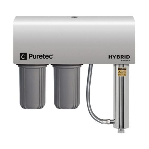 Puretec Hybrid G6 Dual Stage Filtration Plus UV And Weather Protection, 75 LPM, 1 Connection