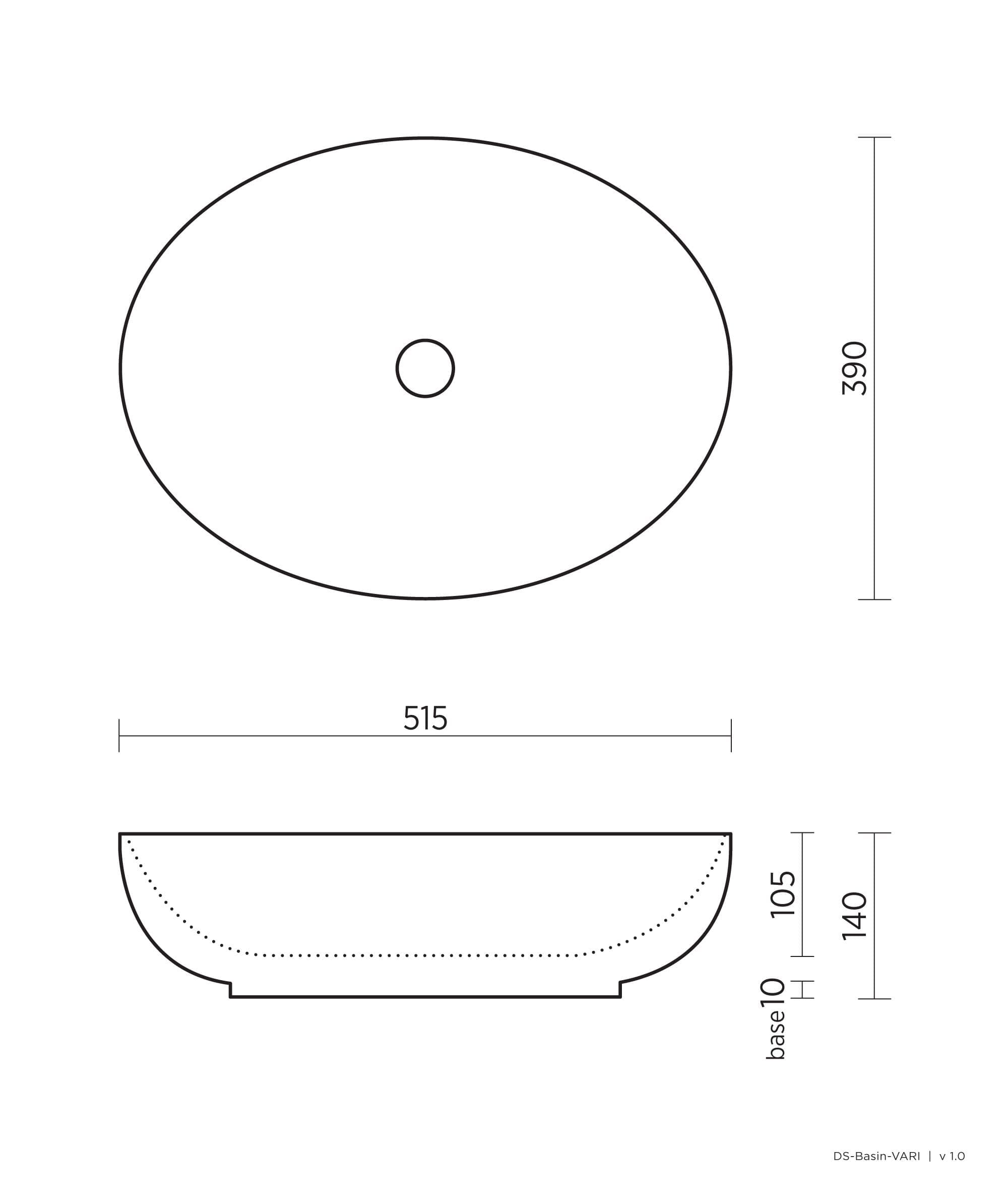 Seima Vari Above Counter Basin 191010 Seima Vari Above Counter Basin 191010