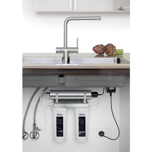 Puretec Tripla T6 Faucet With Filter & UV Technology, 1 Micron ESR2-T6
