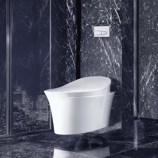 Kohler Veil Intelligent Wall Hung Bidet Toilet Suite 5402A-0 Kohler Veil Intelligent Wall Hung Bidet Toilet Suite 5402A-0