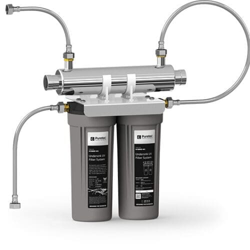 Puretec Hybrid M1 Under Sink Dual Stage Filtration With UV Technology, 1 Micron