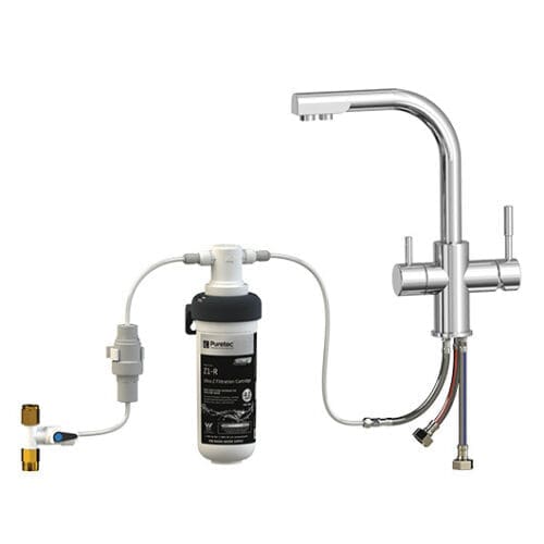 Puretec Z1-T3 Quick-Twist Ultra Z Filter With Tripla T3 Led Mixer Tap