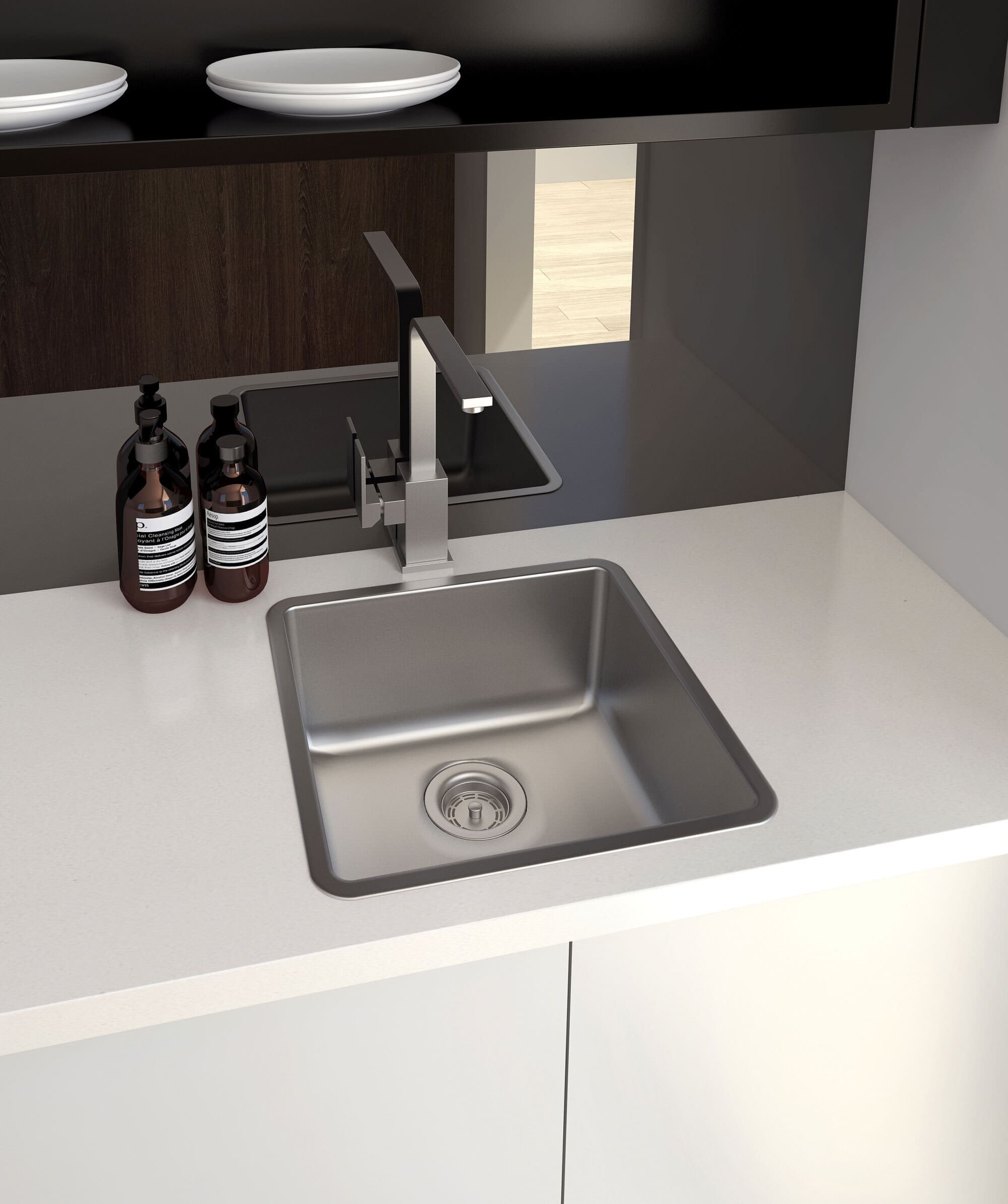 Seima Kubic 400 Single Bowl Sink 191671 Seima Kubic 400 Single Bowl Sink 191671