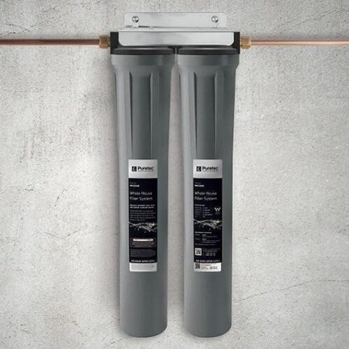 Puretec WH2200 Whole House Slimline Twin System, 20 Inch