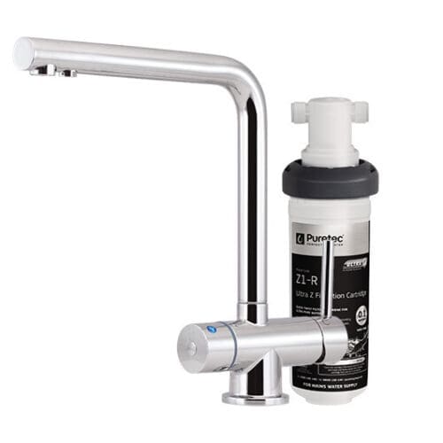 Puretec Z1-T6 Quick-Twist Ultra Z Filter With Tripla T6 Led Mixer Tap