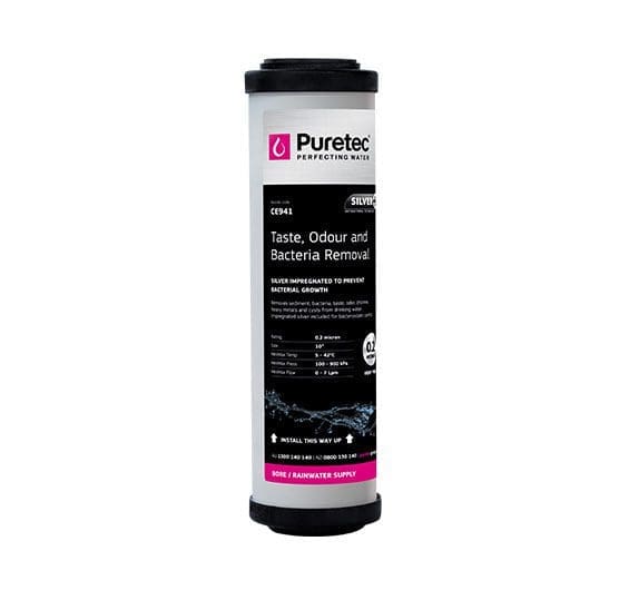 Puretec Ceramic Filter Cartridge 10" .2 Micron CE941 Puretec CE941 Ceramic Filter Cartridge 10" .2 Micron CE941
