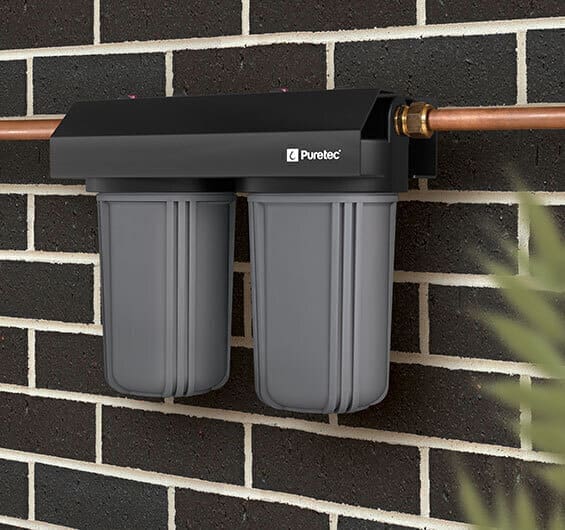 Puretec EM2-60 Dual Filtration System, 10", 60 Lpm, 1” Connection Puretec EM2-60 Dual Filtration System, 10", 60 Lpm, 1” Connection