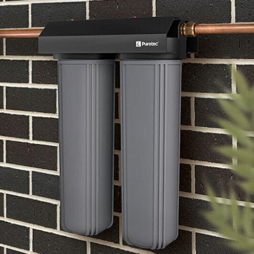 Puretec EM2-150 Dual Filtration System, 20", 1 Micron, 150 LPM