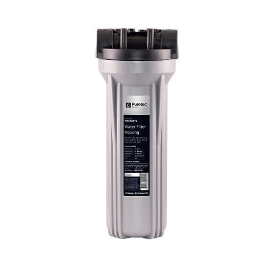Puretec Hd1020-S Filter Housing, Silver 10", 3/4" Connection Puretec Hd1020-S Filter Housing, Silver 10", 3/4" Connection