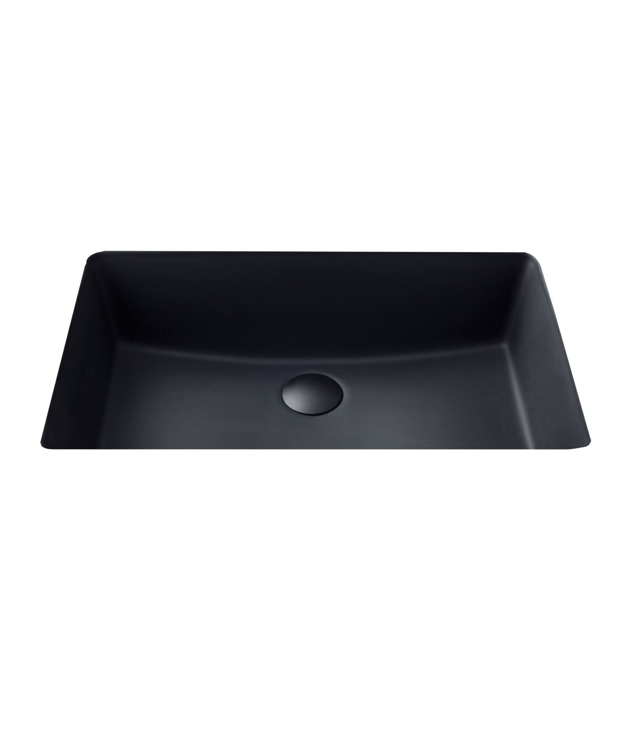 Seima Plati 204 Undermount Basin Matte Black 191471 Seima Plati 204 Black silk matte