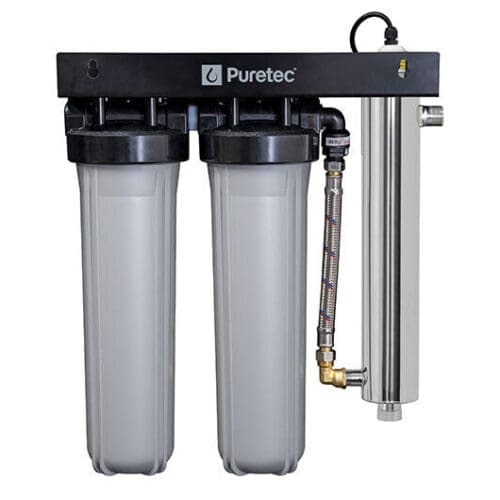 Puretec Wu-Uv250 Whole House Uv &  Filtration System, 110 Lpm With Reversible Mounting Frame