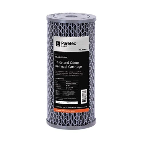 Puretec ML10LD1-DP Multi Purpose Carbon Large Diameter 10" - 10 micron