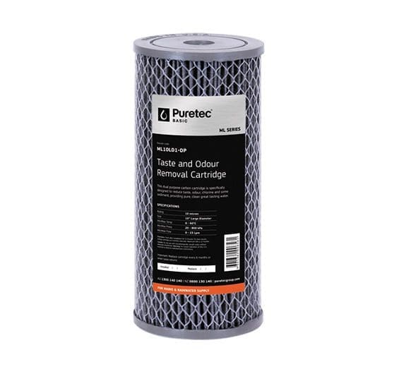Puretec ML10LD1-DP Multi Purpose Carbon Large Diameter 10" - 10 micron Puretec ML10LD1-DP Multi Purpose Carbon Large Diameter 10" - 10 micron