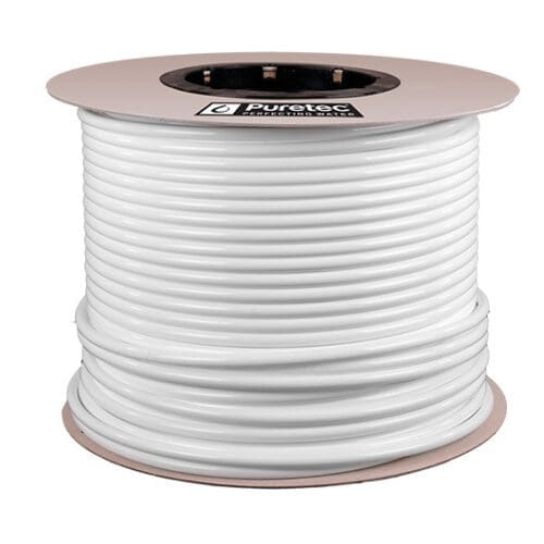 1/4" High Pressure White Tubing -152 Metre Roll