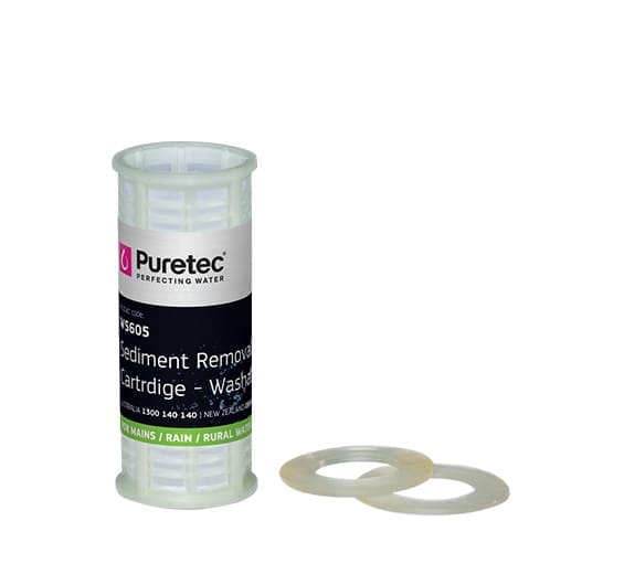 Puretec WS605 Washable Screen Sediment removal Cartridge, 5", 250 Micron Puretec WS605 Washable Screen Sediment removal Cartridge, 5", 250 Micron