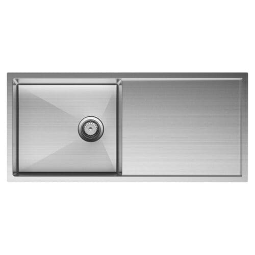 Fienza Hana 36L Single Kitchen Sink with Drainer