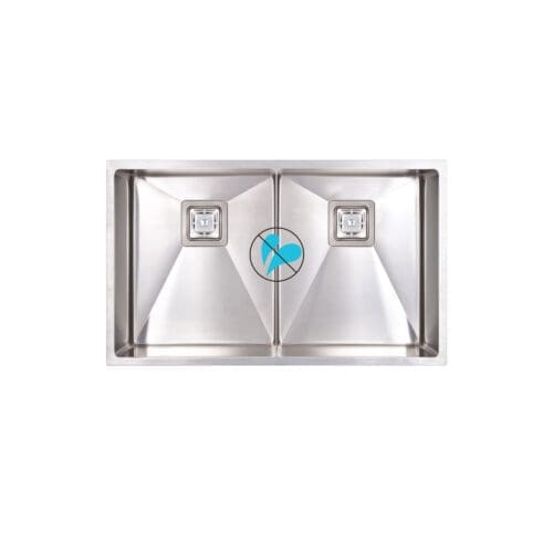 Seima Tetra 750 Blade Double Bowl Over/Undermount Sink 191699