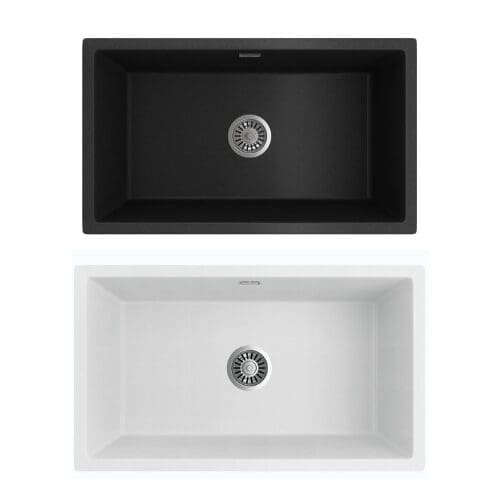 Seima Oros 750 Arqstone sink Black or White