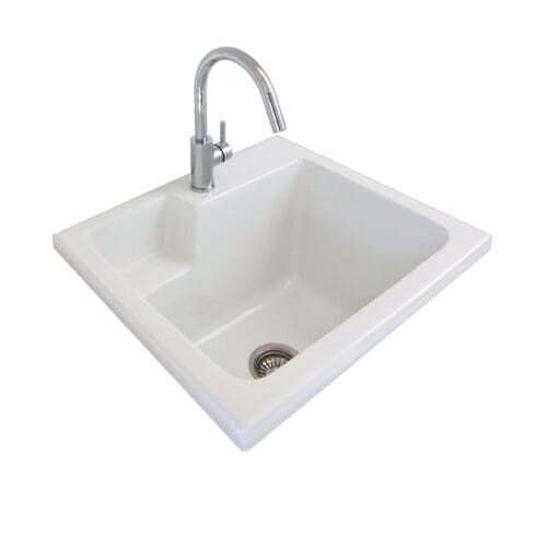SEIMA EVA 620 CERAMIC LAUNDRY SINK 1TH N/OF