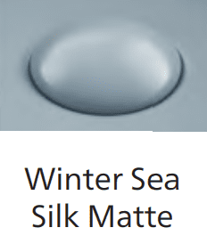 Seima Ceramic Pop-Out Basin Waste - Winter Sea Silk Matte