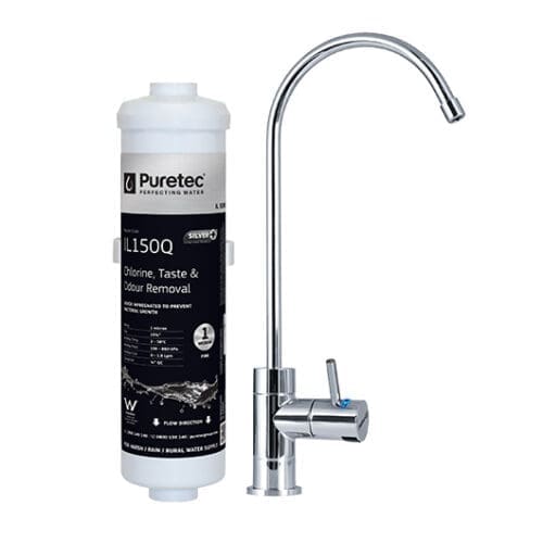 Puretec X4 High Loop Designer Faucet with slim filter