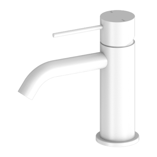 Nero Mecca Basin Mixer - Matte White