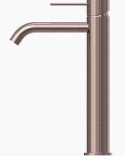 MECCA TALL BASIN MIXER BRUSHED BRONZE