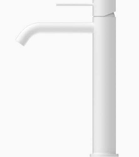 MECCA TALL BASIN MIXER MATTE WHITE