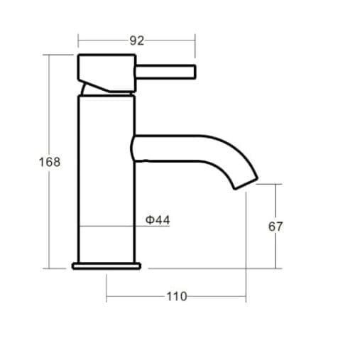 Alder wish basin mixer mb