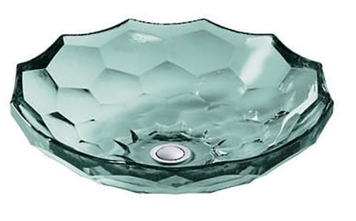 Kohler Briolette Basin Translucent Dew Kohler Briolette Basin Translucent Dew