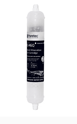 Water filter cartridge for mains supply